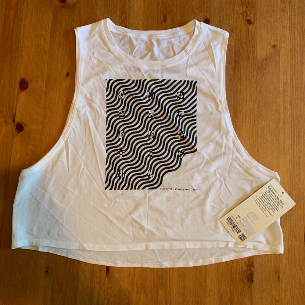 Lululemon NWT Cut Back Crop Tank SW20